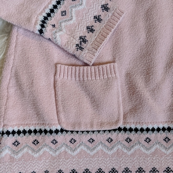 Joe Fresh Pink Sweater - Picture 2 of 5